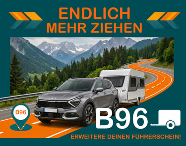 B69 Anhängerschulung - FahrFrequenz Fahrschule München Ost