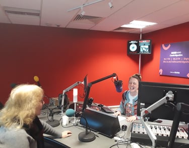 Barbara Horley at BBC Radio Cambridgeshire