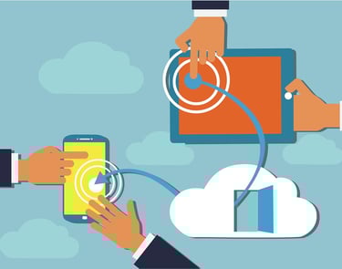 Customer billing process illustration
