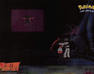 29 Clones !!! Topps Pokémon The First Movie silver foil