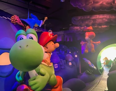 Super Nintendo World - Yoshi's Island on the Inside