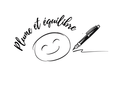 logo plume et equilibre