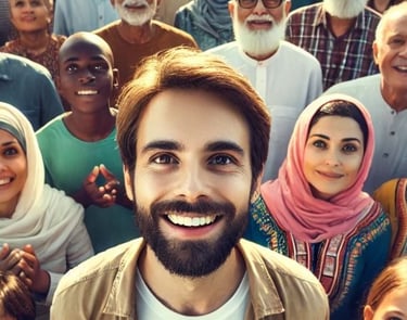 Community standing together