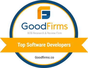 a good firm logo with the words good firms top 10 software
