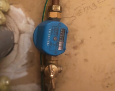 Remplacement robinet d'arrêt d'eau 