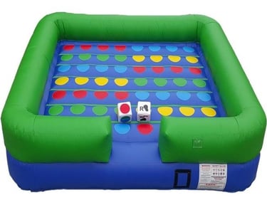 GIANT INFLATABLE TWISTER. Bookings 832-216-8423