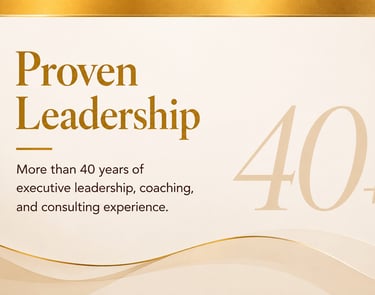 Proven Leadership