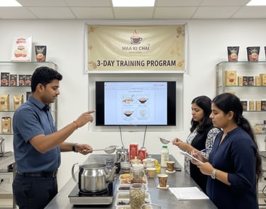 Maa Ki Chai franchise startup investment training program