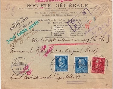As a financial document, this letter was examined by the LILLE bank control office