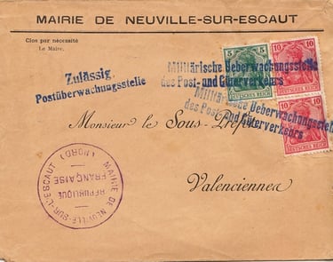 Militärische Ueberwachungsstelle des post- und Gütterverkehrs