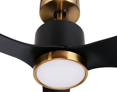 New ceiling fan with mounting hardware