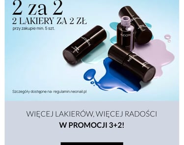 PROMOCJA NEO NIAL LAKIERY 2=2