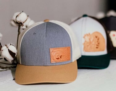 Custom Print On Patch Caps