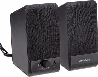 Amazon Basics USB-Powered Computer Speakers