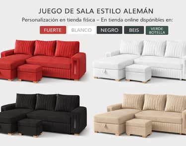 juego de sala multifuncional