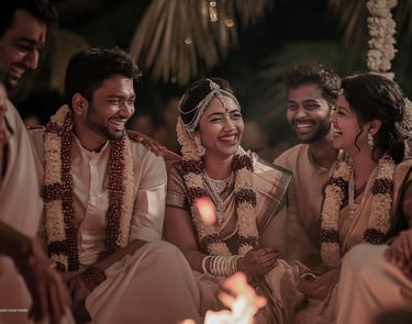 Intimate wedding photography Calicut