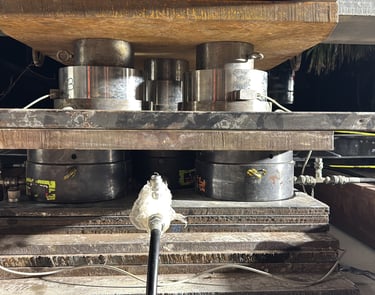 Pila instrumentada con galgas extensométricas