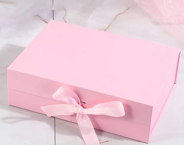 gift box with pink bow