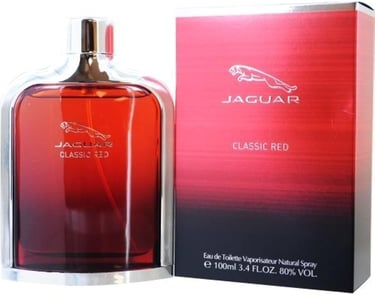 flacon rouge avec boite