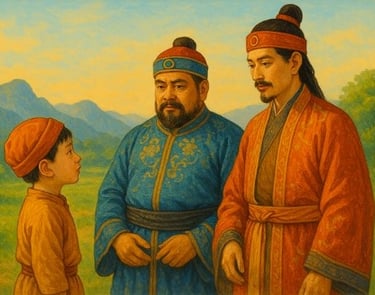 Đinh Liễn Đối Diện Hai Vương Họ Ngô