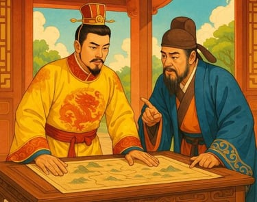 Đinh Tiên hoàng và Lưu Cơ