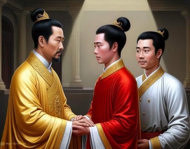 Trần Quốc Tuấn Trần Thái Tông gặp nhau