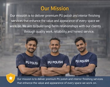 a group of men in blue shirts and black shirts