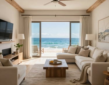 Bright living room with modern inventory