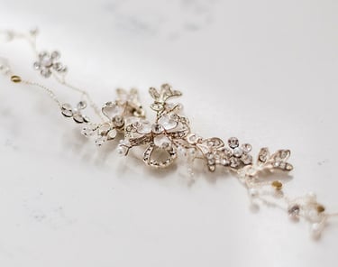 Bridal Accessories Blush Bridal Hair piece Veil