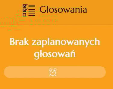 widok głosowań