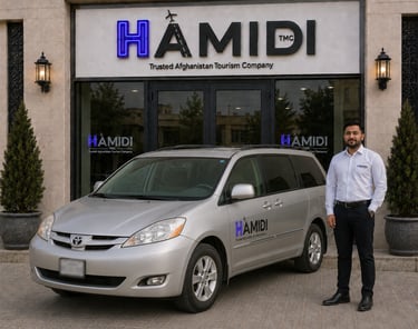 Travel transportation for visiting Afghanistan's mountains, valleys and heritage sites