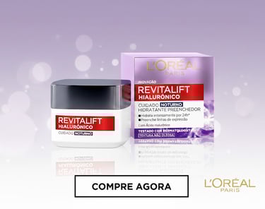 creme facial - anti idade - L'Oréal