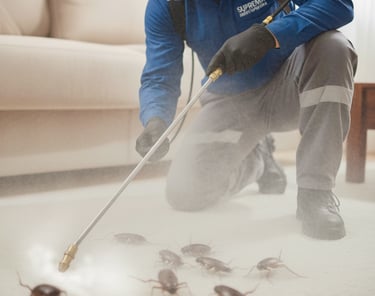 dedetização contra baratas