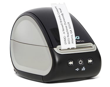 Dymo label printer used for product labeling