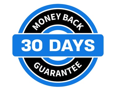 30 days money back guarantee