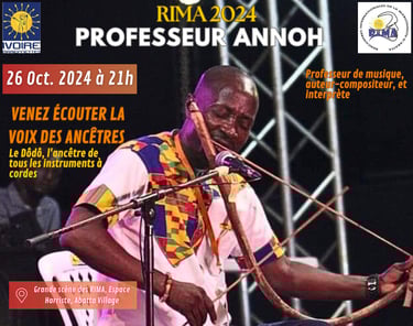 Affiche du concerts de musique