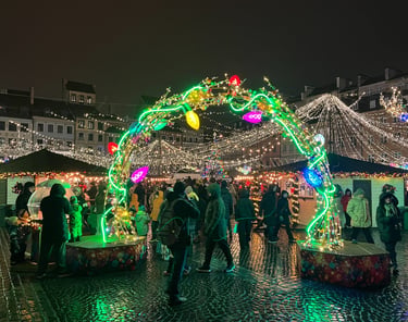 Warsaw outdoors ice rink