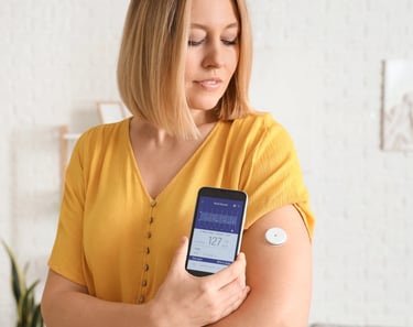 Continuous glucose monitoring used to support personalised weight management