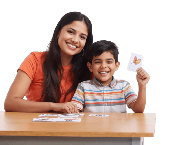 eacher integrating the LevelUp Online Education phonics kit into daily phonics routines