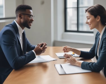 A professional training session in progress.