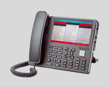 telesis dts7 sayısal telefon santral telefonu