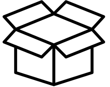 Icon of box for my shipping policy