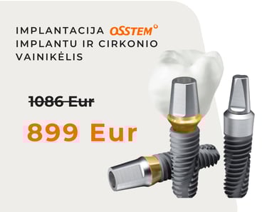 dantų protezavimas osstem