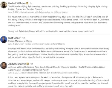 Picture of LinkedIn Reviews