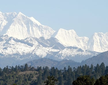 View-of-world's-highest-unclimbed-peak-mount-Gangkar-Puensum-from-Jele-Dzong-at-7570m