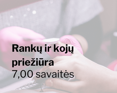 Išplėstiniai rankų ir kojų priežiūros kursai