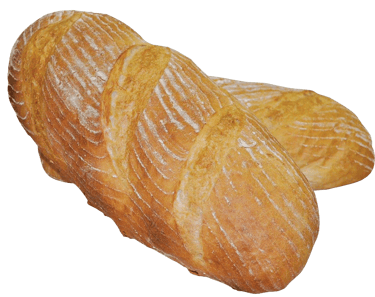 Vranska domača polbela štruca