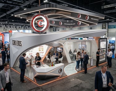 Can endz stand at Gulf Food 2023 UAE by Morgan Expo, professional Exhibition Stand Builder.