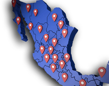 Nuestros servicios cuentan con alcance en todo el país ofreciendo atención cercana y personalizada, 