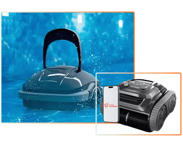 Robô aspirador de piscina da Sul Piscinas em Gravataí – limpeza automática, prática e sem desperdíci